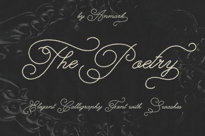 The Poetry Elegant Swash Script Font