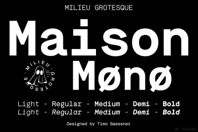 Maison Mono Font