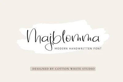 Majblomma Script