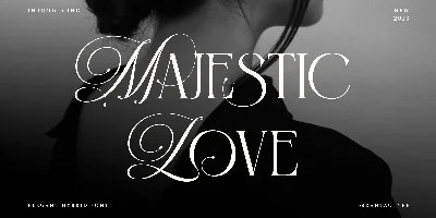 Majestic Love Font