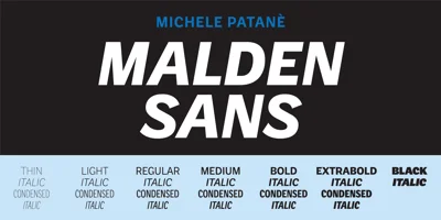 Malden Sans Font