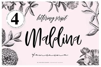 Maldina Feminime (4 fonts)