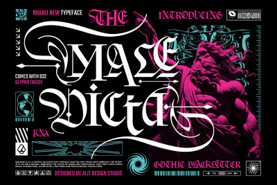 Maledicta Typeface