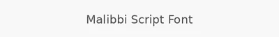 Malibbi Script Font