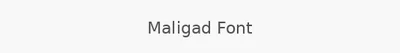 Maligad Font