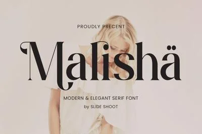 Malisha Serif Font