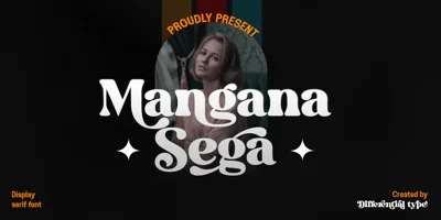 Mangana Sega Font