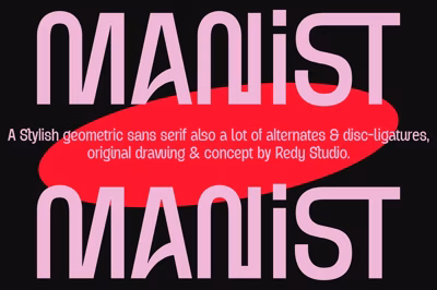 Manist - Geometric Sans Serif Free Download