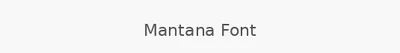 Mantana Font