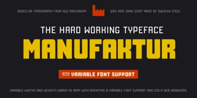 Manufaktur Font
