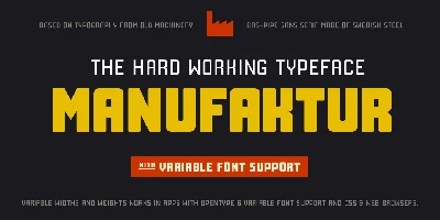 Manufaktur Font