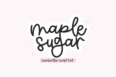 Maple Sugar | Modern Script Font Free Download