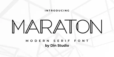 Maraton Font
