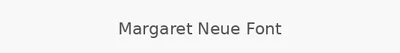 Margaret Neue Font