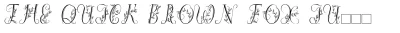 Maria-Ballé-Initials Font