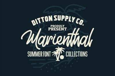 Marienthal Font Bundle + Extras!