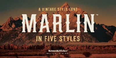 MARLIN Font