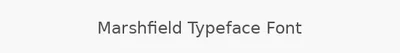 Marshfield Typeface Font