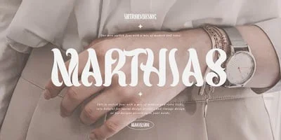 Marthias Font