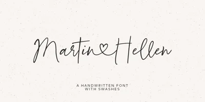 Martin&Hellen Font