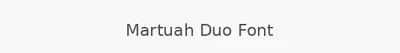 Martuah Duo Font
