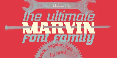 Marvin Slab Font