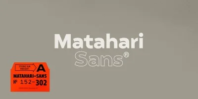 Matahari Sans Free Font Font