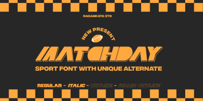 Matchday Font