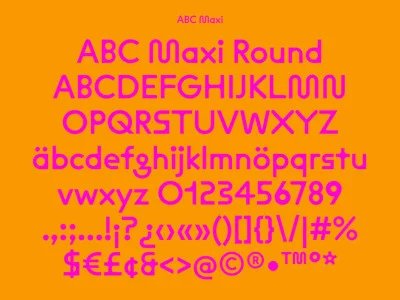 Maxi Font