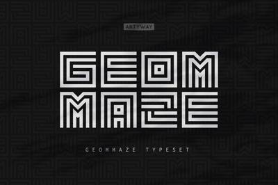 Maze Logo Font Free Download