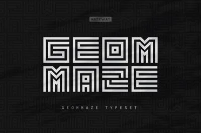 Maze Logo Font