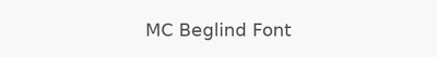 MC Beglind Font