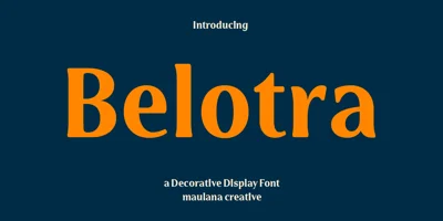 MC Belotra Font