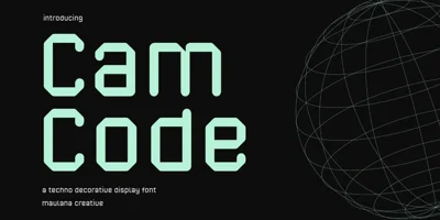 MC Camcode Font