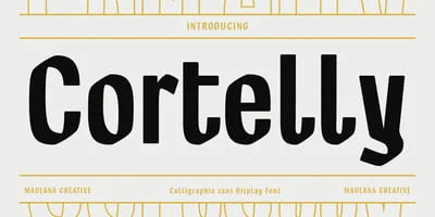 MC Cortelly Font