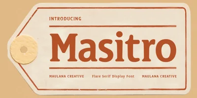 MC Masitro Font