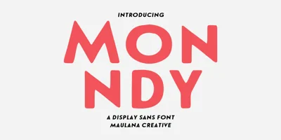 MC Monndy Font