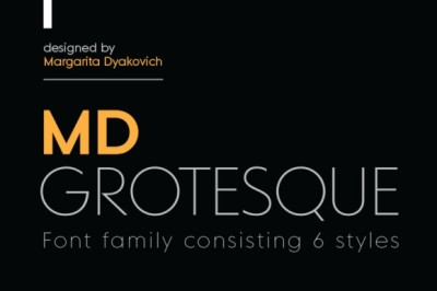 MD Grotesque Font