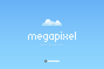 Megapixel Pixel Game Font Free Download