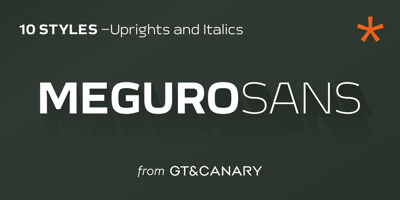 Meguro Sans Free Download