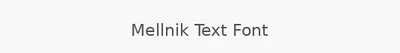 Mellnik Text Font