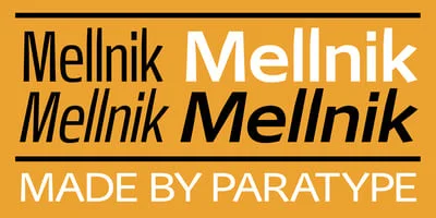 Mellnik Font