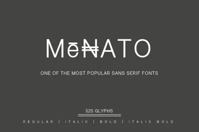 Menato Font