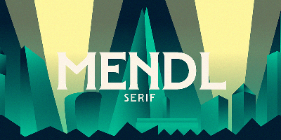 Mendl Serif Font Free Download