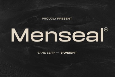 Menseal Family Font