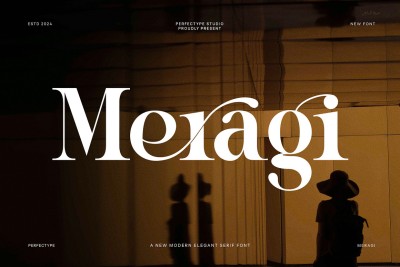 Meragi Modern Serif Font