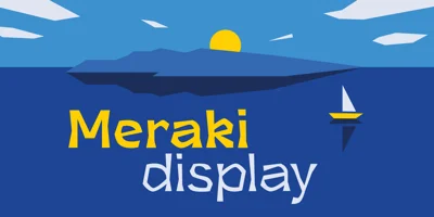 Meraki Display Font