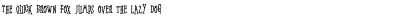 Merchandiser JNL Font