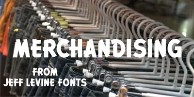 Merchandising JNL Font