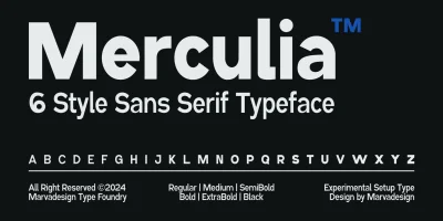 Merculia Font